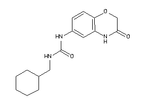 1-(cyclohexylmethyl)-3-(3-keto-4H-1,4-benzoxazin-6-yl)urea