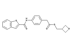 Image of 2-[4-(benzofuran-2-carbonylamino)phenyl]acetic Acid Oxetan-3-ylmethyl Ester