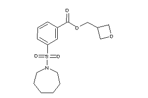 3-(azepan-1-ylsulfonyl)benzoic Acid Oxetan-3-ylmethyl Ester