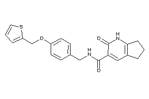 2-keto-N-[4-(2-thenyloxy)benzyl]-1,5,6,7-tetrahydro-1-pyrindine-3-carboxamide