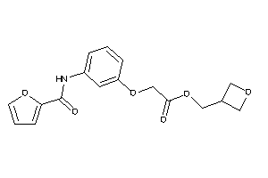 Image of 2-[3-(2-furoylamino)phenoxy]acetic Acid Oxetan-3-ylmethyl Ester