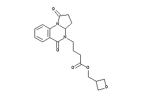 Image of 4-(1,5-diketo-3,3a-dihydro-2H-pyrrolo[1,2-a]quinazolin-4-yl)butyric Acid Oxetan-3-ylmethyl Ester