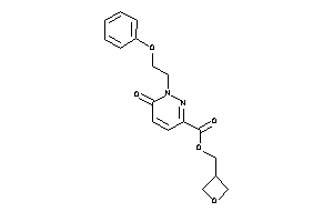 6-keto-1-(2-phenoxyethyl)pyridazine-3-carboxylic Acid Oxetan-3-ylmethyl Ester