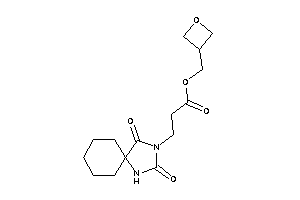 Image of 3-(2,4-diketo-1,3-diazaspiro[4.5]decan-3-yl)propionic Acid Oxetan-3-ylmethyl Ester