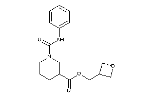 1-(phenylcarbamoyl)nipecot Oxetan-3-ylmethyl Ester