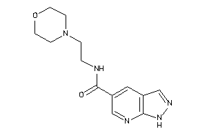 Image of N-(2-morpholinoethyl)-1H-pyrazolo[3,4-b]pyridine-5-carboxamide