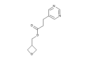 3-(5-pyrimidyl)propionic Acid Oxetan-3-ylmethyl Ester
