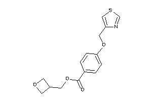 Image of 4-(thiazol-4-ylmethoxy)benzoic Acid Oxetan-3-ylmethyl Ester