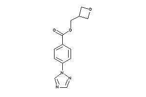 4-(1,2,4-triazol-1-yl)benzoic Acid Oxetan-3-ylmethyl Ester