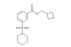 3-piperidinosulfonylbenzoic Acid Oxetan-3-ylmethyl Ester