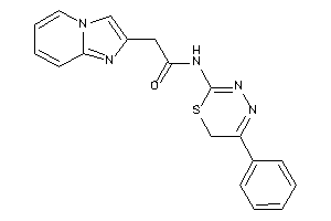 2-imidazo[1,2-a]pyridin-2-yl-N-(5-phenyl-6H-1,3,4-thiadiazin-2-yl)acetamide