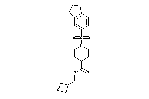 Image of 1-indan-5-ylsulfonylisonipecot Oxetan-3-ylmethyl Ester