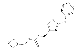Image of 3-(2-anilinothiazol-4-yl)acrylic Acid Oxetan-3-ylmethyl Ester