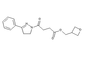 4-keto-4-(3-phenyl-2-pyrazolin-1-yl)butyric Acid Oxetan-3-ylmethyl Ester
