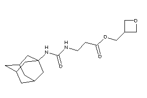 Image of 3-(1-adamantylcarbamoylamino)propionic Acid Oxetan-3-ylmethyl Ester
