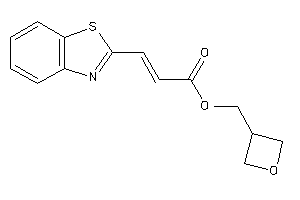 Image of 3-(1,3-benzothiazol-2-yl)acrylic Acid Oxetan-3-ylmethyl Ester