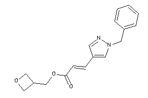 Image of 3-(1-benzylpyrazol-4-yl)acrylic Acid Oxetan-3-ylmethyl Ester