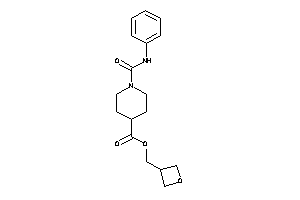 1-(phenylcarbamoyl)isonipecot Oxetan-3-ylmethyl Ester