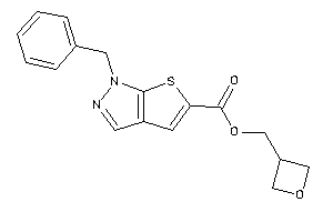 1-benzylthieno[2,3-c]pyrazole-5-carboxylic Acid Oxetan-3-ylmethyl Ester