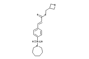 3-[4-(azepan-1-ylsulfonyl)phenyl]acrylic Acid Oxetan-3-ylmethyl Ester