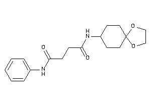 N-(1,4-dioxaspiro[4.5]decan-8-yl)-N'-phenyl-succinamide