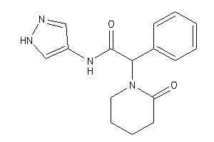 2-(2-ketopiperidino)-2-phenyl-N-(1H-pyrazol-4-yl)acetamide