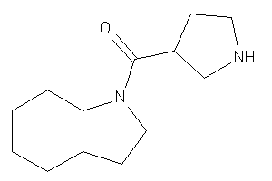 2,3,3a,4,5,6,7,7a-octahydroindol-1-yl(pyrrolidin-3-yl)methanone