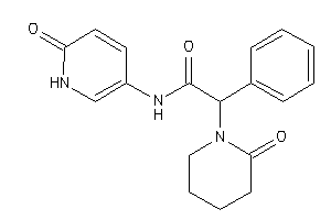 2-(2-ketopiperidino)-N-(6-keto-1H-pyridin-3-yl)-2-phenyl-acetamide