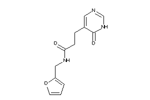 N-(2-furfuryl)-3-(6-keto-1H-pyrimidin-5-yl)propionamide