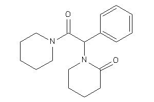 1-(2-keto-1-phenyl-2-piperidino-ethyl)-2-piperidone