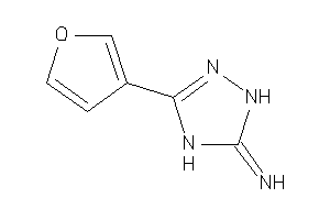 [3-(3-furyl)-1,4-dihydro-1,2,4-triazol-5-ylidene]amine