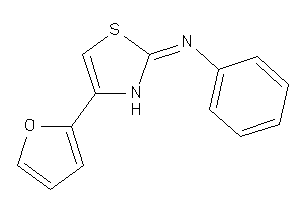 [4-(2-furyl)-4-thiazolin-2-ylidene]-phenyl-amine