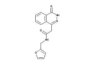 N-(2-furfuryl)-2-(4-keto-3H-phthalazin-1-yl)acetamide