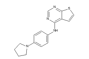 (4-pyrrolidinophenyl)-thieno[2,3-d]pyrimidin-4-yl-amine