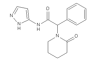 2-(2-ketopiperidino)-2-phenyl-N-(1H-pyrazol-5-yl)acetamide