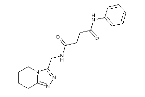 N'-phenyl-N-(5,6,7,8-tetrahydro-[1,2,4]triazolo[4,3-a]pyridin-3-ylmethyl)succinamide