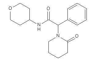 2-(2-ketopiperidino)-2-phenyl-N-tetrahydropyran-4-yl-acetamide