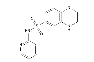 N-(2-pyridyl)-3,4-dihydro-2H-1,4-benzoxazine-6-sulfonamide