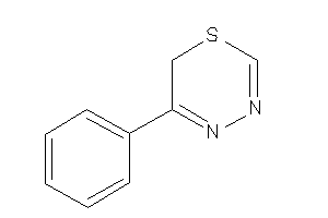 5-phenyl-6H-1,3,4-thiadiazine