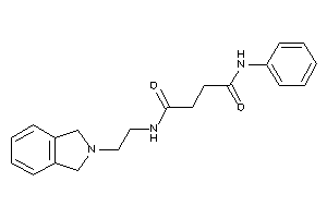 N-(2-isoindolin-2-ylethyl)-N'-phenyl-succinamide