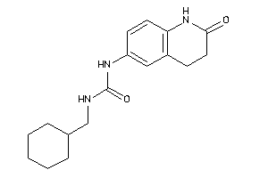 1-(cyclohexylmethyl)-3-(2-keto-3,4-dihydro-1H-quinolin-6-yl)urea