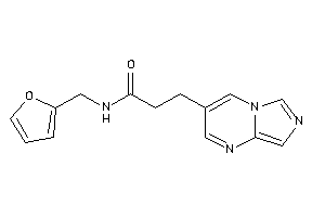 Image of N-(2-furfuryl)-3-imidazo[1,5-a]pyrimidin-3-yl-propionamide
