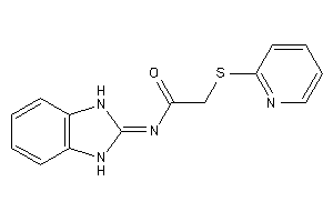 N-(1,3-dihydrobenzimidazol-2-ylidene)-2-(2-pyridylthio)acetamide