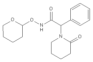 2-(2-ketopiperidino)-2-phenyl-N-tetrahydropyran-2-yloxy-acetamide