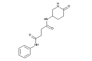 N-(6-keto-3-piperidyl)-N'-phenyl-succinamide