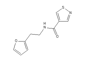 N-[2-(2-furyl)ethyl]isothiazole-4-carboxamide