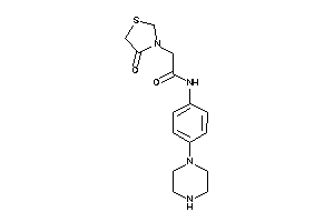 2-(4-ketothiazolidin-3-yl)-N-(4-piperazinophenyl)acetamide