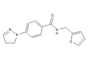 N-(2-furfuryl)-4-(2-pyrazolin-1-yl)benzamide