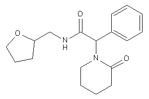 2-(2-ketopiperidino)-2-phenyl-N-(tetrahydrofurfuryl)acetamide