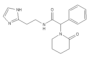 N-[2-(1H-imidazol-2-yl)ethyl]-2-(2-ketopiperidino)-2-phenyl-acetamide